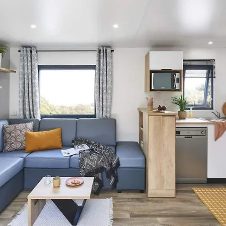Mobil-home Avec Terrasse - 6 Pers. - Api-1-52-2978 Camping Saint-Paulien